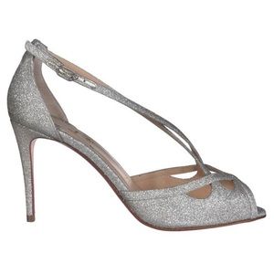 New with box - Louboutin Madalena 85 Glitter Mini